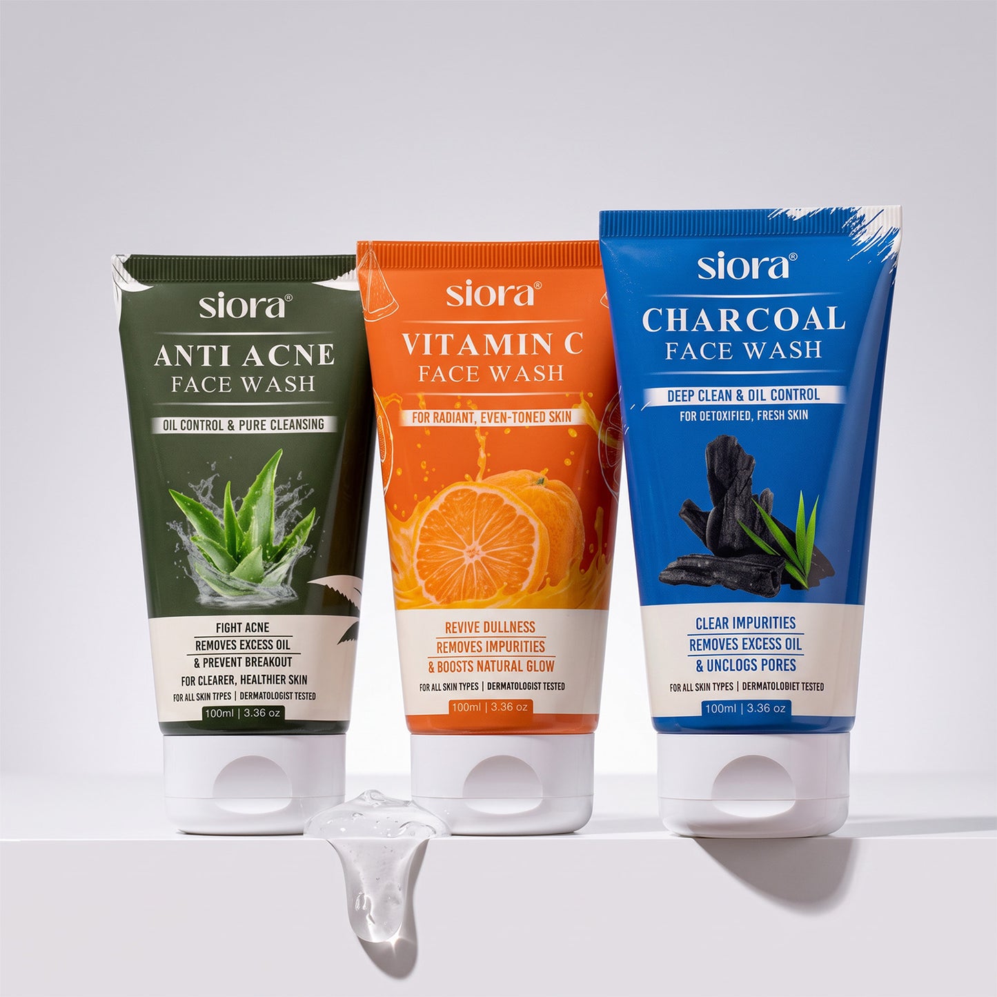 Clear Skin Face Wash Trio