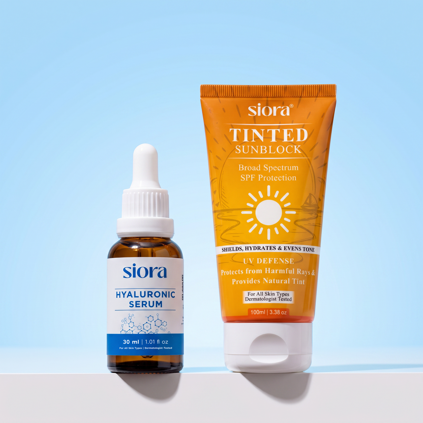 Hydrate & Protect Combo – Hyaluronic Acid + SPF 50