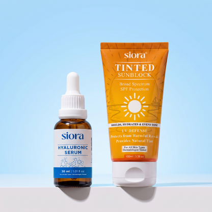 Hydrate & Protect Combo – Hyaluronic Acid + SPF 50